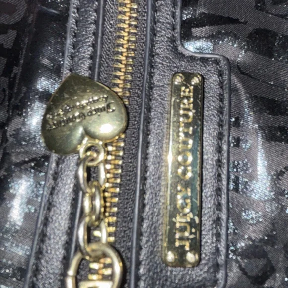 Juicy Couture Black Backpack with Gold Zipper - Picture 7 of 9
